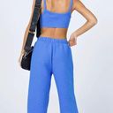 Princess Polly Blue Arabella Cropped Tank Top Photo 3