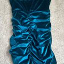 Micas Teal Bodycon Dress Photo 3