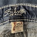 Silver Jeans Silver SZ W31 L31 Berkley Surplus Bootcut Jeans Distressed Embroidered Low-Rise Photo 9