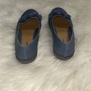 Comfortview  Shoes Woman’s 9 Arielle Slip On Loafers Blue Canvas Round Toe Photo 2