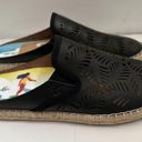 Olukai NEW  Black Kaula 'Olu' Ili Laser Perforated Slip On‎ Espadrille Mules 9.5 Photo 2