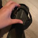 JustFab Women’s black just fab sandals size 8 Photo 2