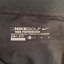 Nike  Skirt Womens Medium Dri Fit Golf Tour Performance Black Athletic pockets M Photo 7