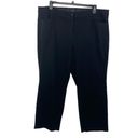 Lane Bryant  Madison trouser Pants Black size 26 Long Black Photo 1