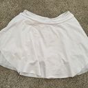 White Athletic Skort Photo 0