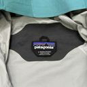 Patagonia  Blue Waterproof Rain H2No Performance Jacket Size Large Photo 13