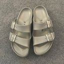 Birkenstock Gray Rubber Birks Photo 0