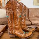 Circle G  Leather Cowboy Boots Photo 5