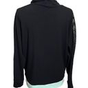 Alala  Slice Pullover Sweatshirt Black Mesh Long Sleeves Womens Size Medium M Photo 4