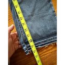 Rag and Bone  Jeans Sz 27x 25” Inseam Frayed Hem Cropped High Rise Distressed Dark‍ Photo 10