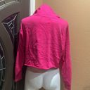 Calvin Klein Jeans  pink cropped pullover hoodie Photo 4