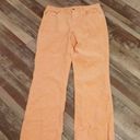 Ralph Lauren  Orange Artsy Funky Peasant Boho Kid Core Corduroy Pants Size 10 Photo 2