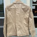 Bradley Bayou Croc Embossed Cream Patent Leather Jacket size xs Photo 4