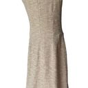 St. John  Collection Sleeveless Textured Knit Dress Ecru, Sz 6 (missing belt) Photo 4