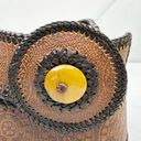 Chico's  Vintage Genuine Leather Floral Tooled Belt Size Medium M Womens Photo 1