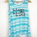 Anne Klein  Workout Graphic Tank Top Stripes Photo 0