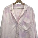 We The Free  - Free People Tie Dye Button Down Long Sleeve oversized size Large Photo 2