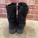 Carlos Santana Carlos by  Womens Sawyer black Moto boots size 8 Photo 3