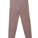 Lysse  Faux Suede Leggings High Waisted Pants Pull On Stretch Tan XS NWOT Photo 1