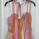 Modcloth  x Collectif Sandy-Lynn Peachy Stripe Dress Sz.14 Photo 4