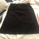 Gap  Pencil Skirt Black Pinstripe Sz 6 Photo 1