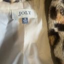 Jolt Leopard Print Fur Vest Photo 4