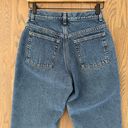 L.L.Bean  Vintage Women's Fleece-lined High Waist Denim Jeans Medium Blue 6 Photo 7