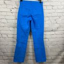 L'Agence L’agence Women’s Alexia Crop Cigarette Denim Jeans High Rise Neon Blue 24 NWT Photo 6