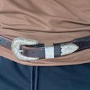 Western Leather Belt Brown Photo 1