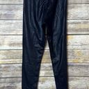 Commando Control Top Black Faux Leather Leggings Sz M Photo 2