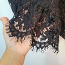 BCBGMAXAZRIA  Black Lace Blouse Womens Size XXS Photo 6