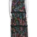 Rococo SAND Moonlight Floral Metallic Maxi Tiered Dress - Small Photo 7