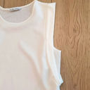 ZARA  New Collection White Sheer Back Tank Top Photo 2