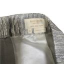 Kate Spade  Women’s  Skirt Kayla Pencil Skirt Knee Length Glitter Silver Photo 5