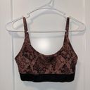 PINK - Victoria's Secret VS PINK Ultimate Snakeskin print lightly lined sports bra size M Photo 0