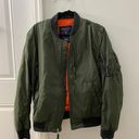 American Eagle s Green Bomber Jacket Photo 1