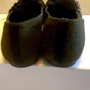 Rampage  military industrial pointy toe flats green felt buckle size 9 steampunk Photo 7