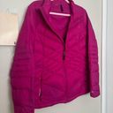 Champion Women's XL  C9 Venturedown Magenta Winter Puffer Coat Jacket Full Zip Photo 1