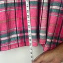 Crown & Ivy  Women’s Size XXL Pink Green Fleece Plaid Shacket Flannel ♦️ Photo 6