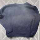 Forever 21 Blue Wrap Crossover Knit Jumper Sweater Photo 3