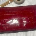 Cosmopolitan  Red Snake Skin Crossbody Clutch Bag / Purse long Strap Photo 1