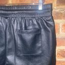 n:philanthropy NWT  Black Maura Faux Leather Shorts Women's Size Medium Photo 5