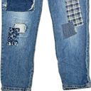 Ralph Lauren Lauren  Patchwork Straight Tapered Mid Rise Bluestone Wash Jeans 8 Photo 2