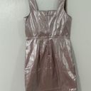 Love, Fire Faux leather pink mini dress size L  Photo 3