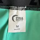 Zyia  BANDED TURQUOISE MARBLE HUSTLE SHORTS Photo 2