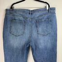 Lane Bryant  Boyfriend Capri Jeans Sz 18 Flex Magic Waistband Signature Fit Photo 6