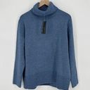 Banana Republic  Relaxed Chunky Turtleneck Sweater in Vintage Blue Women's M NEW Photo 0