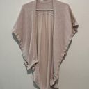 Lululemon  Long Weekend Wrap Transformable Mesh Sweater in Misty Pink One Size Photo 5