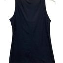 Dolce & Gabbana  Black Popover Tank Top Sz 40 Photo 2