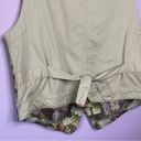 Karen Scott  Vintage Tapestry Vest Sleeveless Button Front Size Large Photo 2